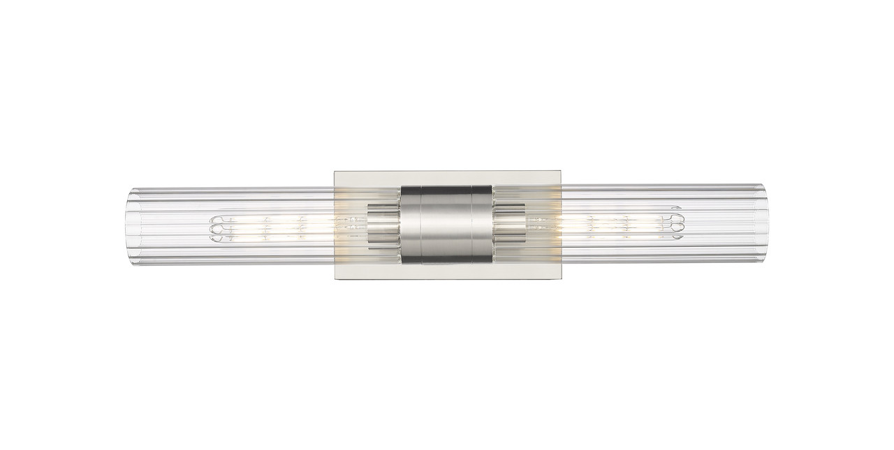 INNOVATIONS 429-2WL-SN-G429-11CL Empire 2 4.5 inch Bath Vanity Light Satin Nickel