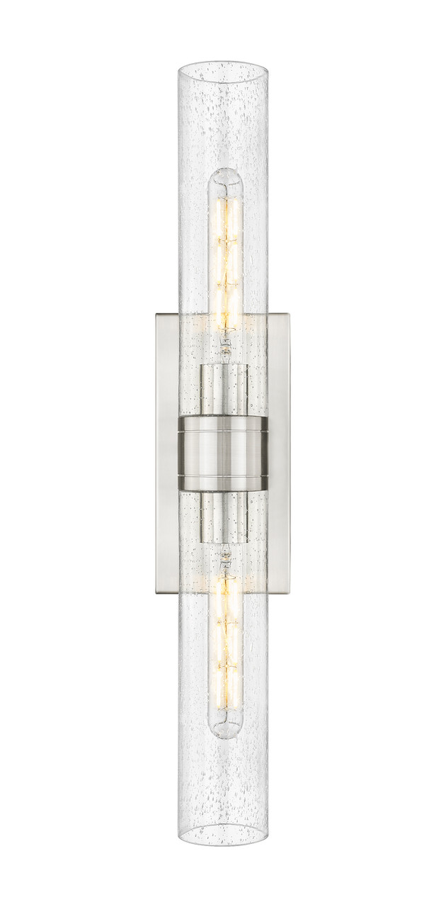 INNOVATIONS 617-2W-SN-G617-11SDY Boreas 2 24 inch Bath Vanity Light Satin Nickel