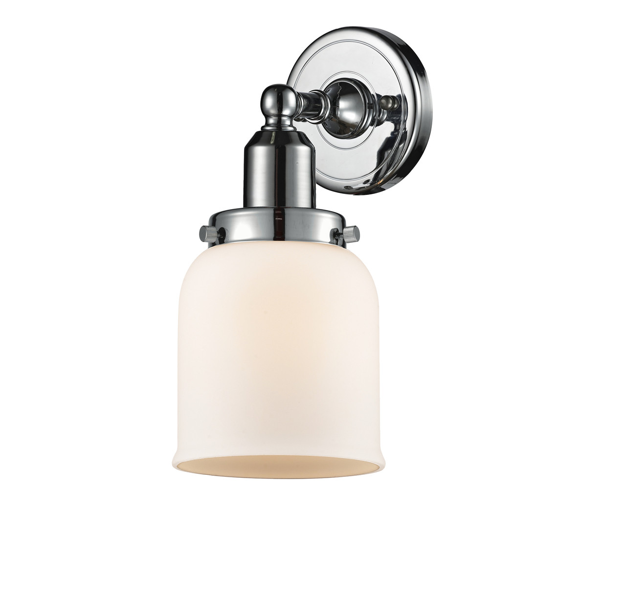 INNOVATIONS 900H-1W-PC-G51-LED Small Bell 1 Light Bath Vanity Light part of the Austere Collection Polished Chrome
