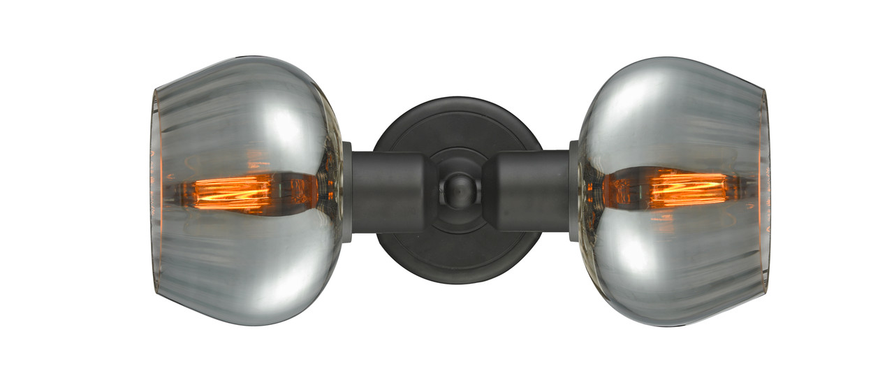 INNOVATIONS 900-2W-OB-G93-LED Olympia 2 Light Bath Vanity Light part of the Austere Collection Oil Rubbed Bronze