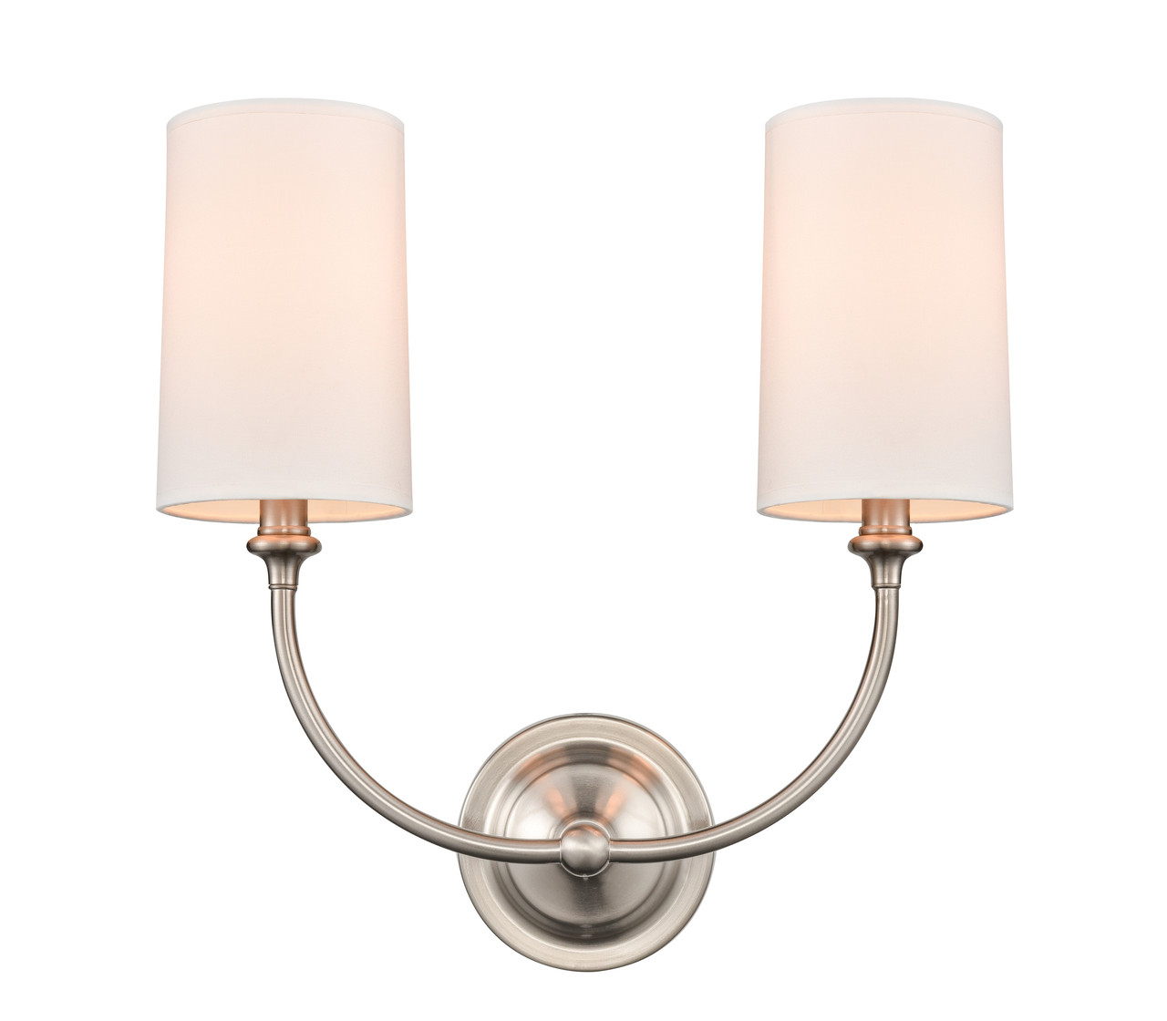 INNOVATIONS 372-2W-SN-S1-LED Giselle 2 Light 15 inch Sconce Brushed Satin Nickel