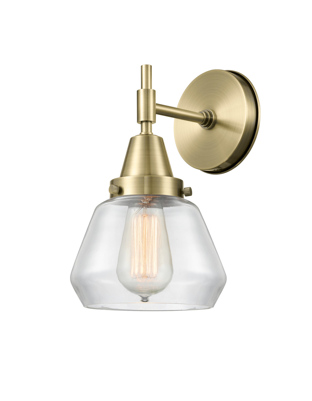 INNOVATIONS 447-1W-AB-G172 Caden 1 Light 11 inch Sconce Antique Brass