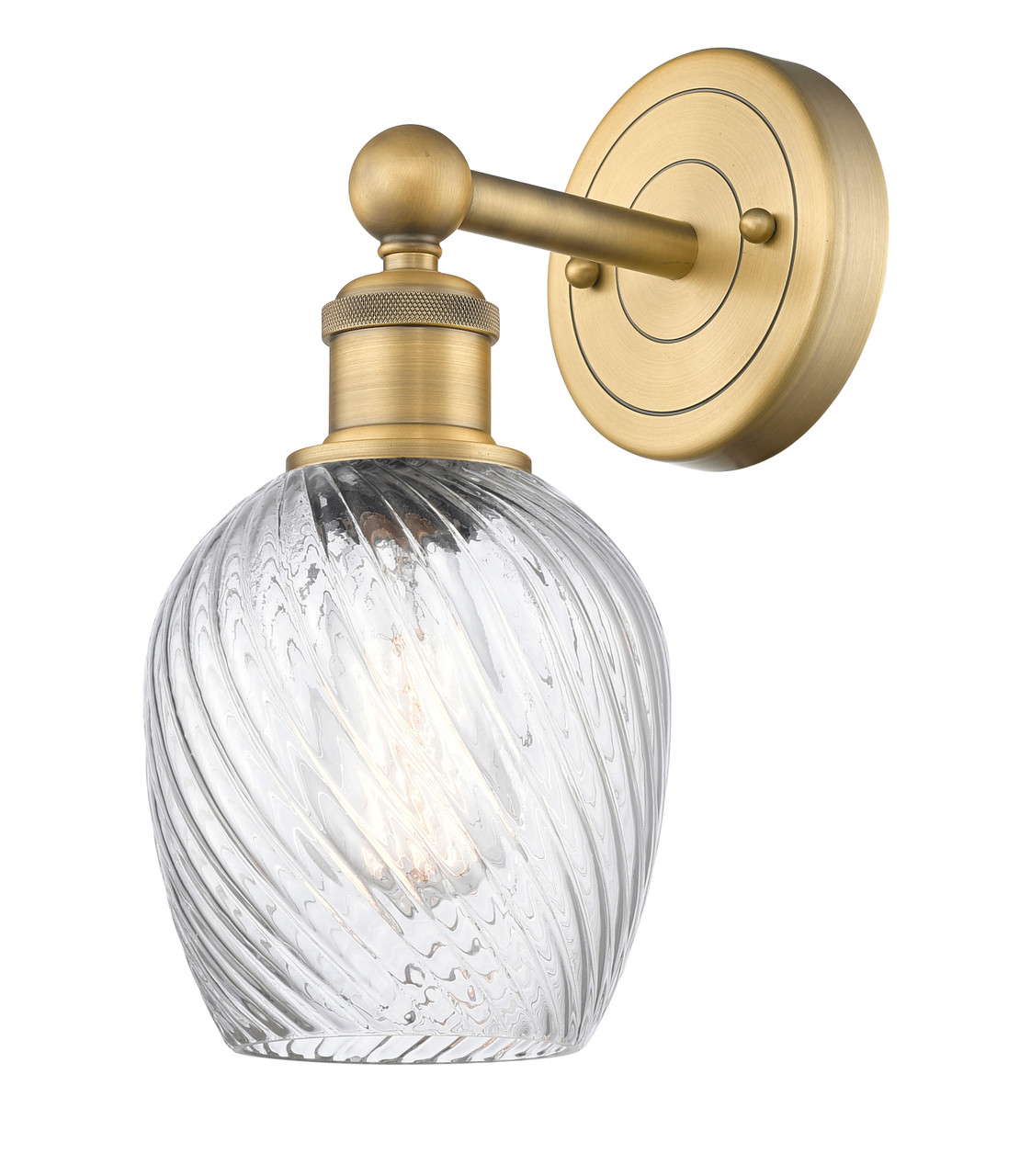 INNOVATIONS 616-1W-BB-G292 Salina 1 5 inch Sconce Brushed Brass