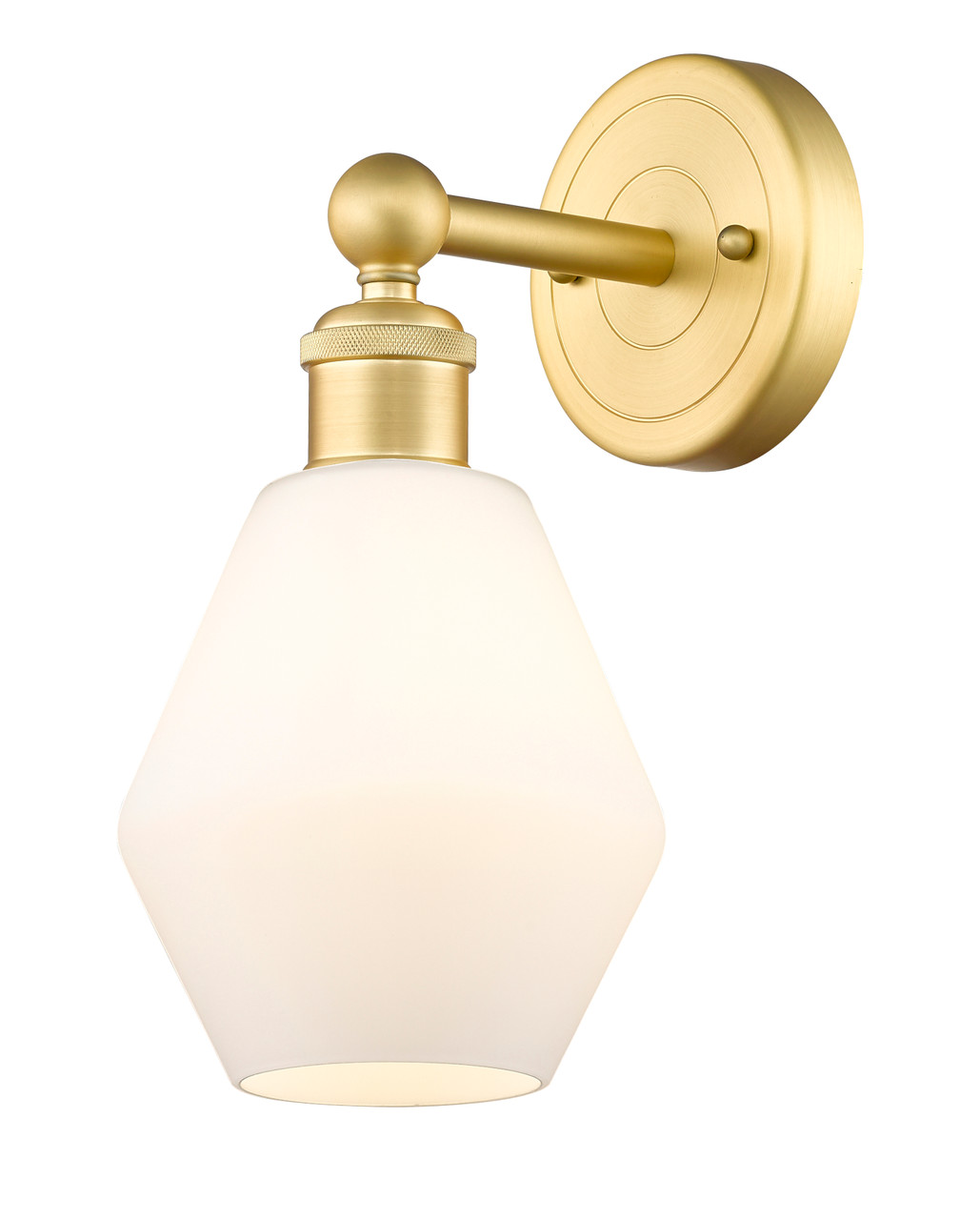 INNOVATIONS 616-1W-SG-G651-6 Cindyrella 1 6 inch Sconce Satin Gold