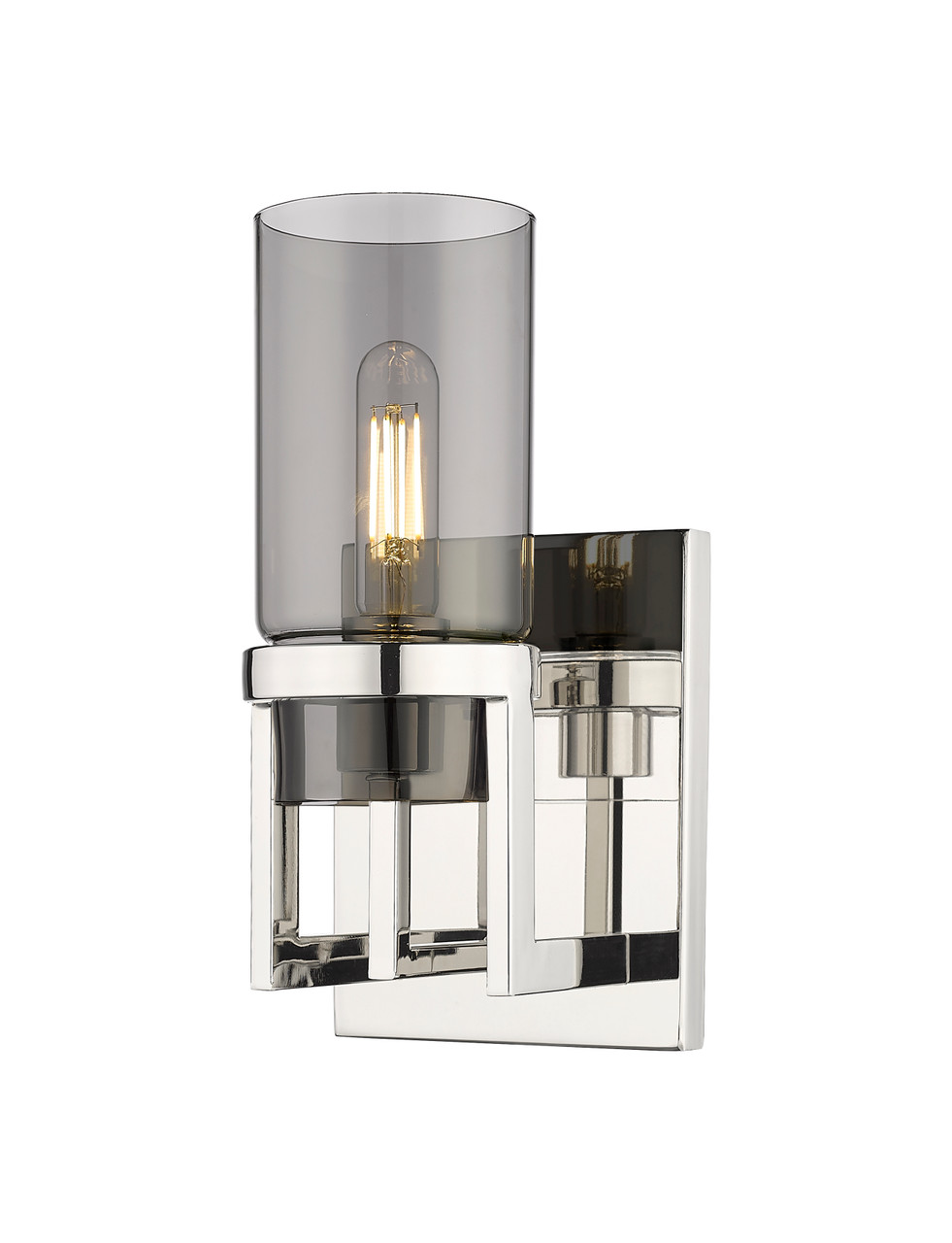 INNOVATIONS 426-1W-PN-G426-8SM Utopia 1 4.75 inch Sconce Polished Nickel