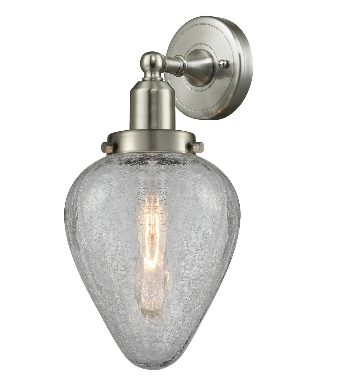 INNOVATIONS 900H-1W-SN-G165-LED Acorn 1 Light Sconce part of the Austere Collection Brushed Satin Nickel