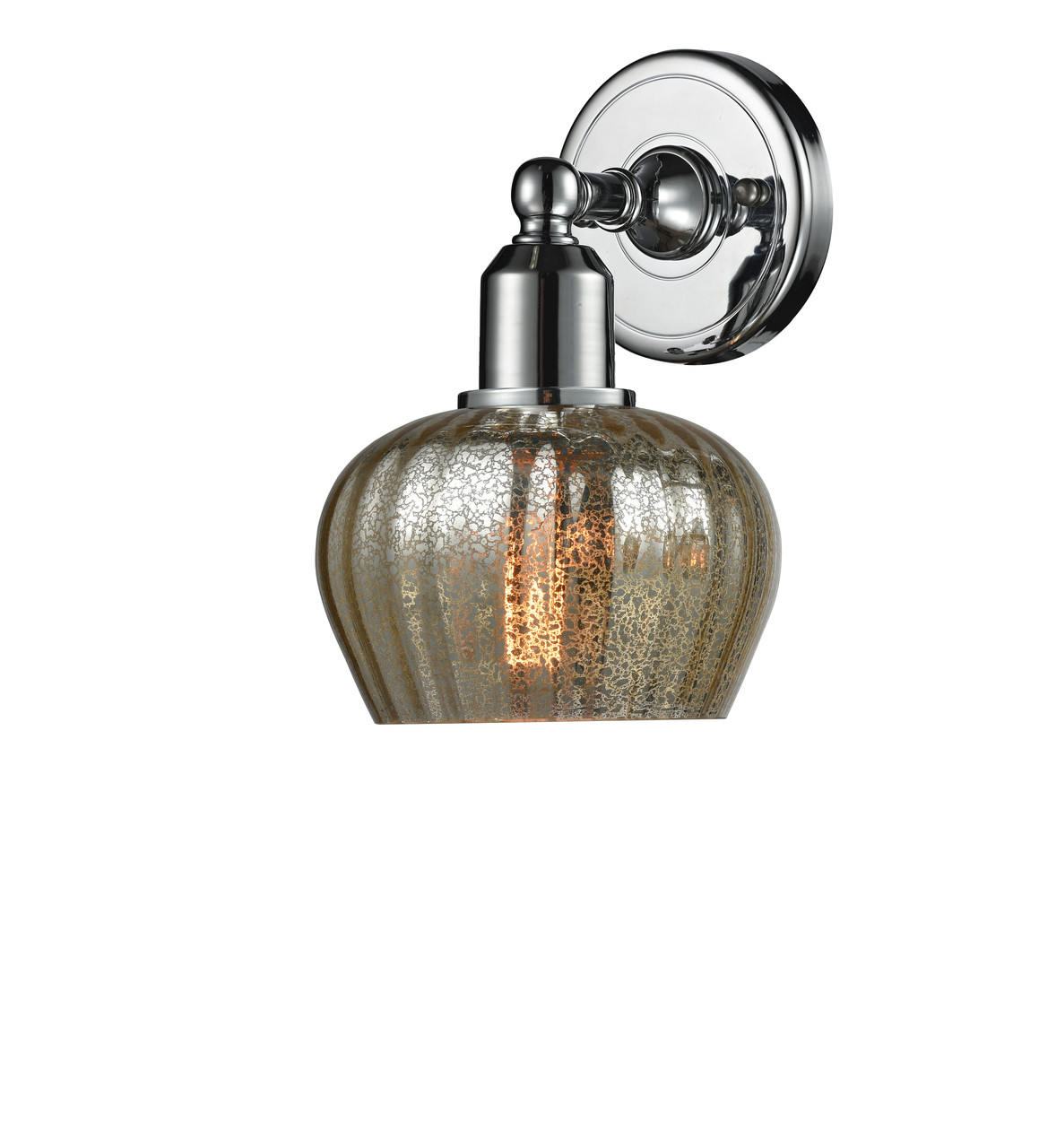 INNOVATIONS 900-1W-PC-G96 Olympia 1 Light Sconce part of the Austere Collection Polished Chrome