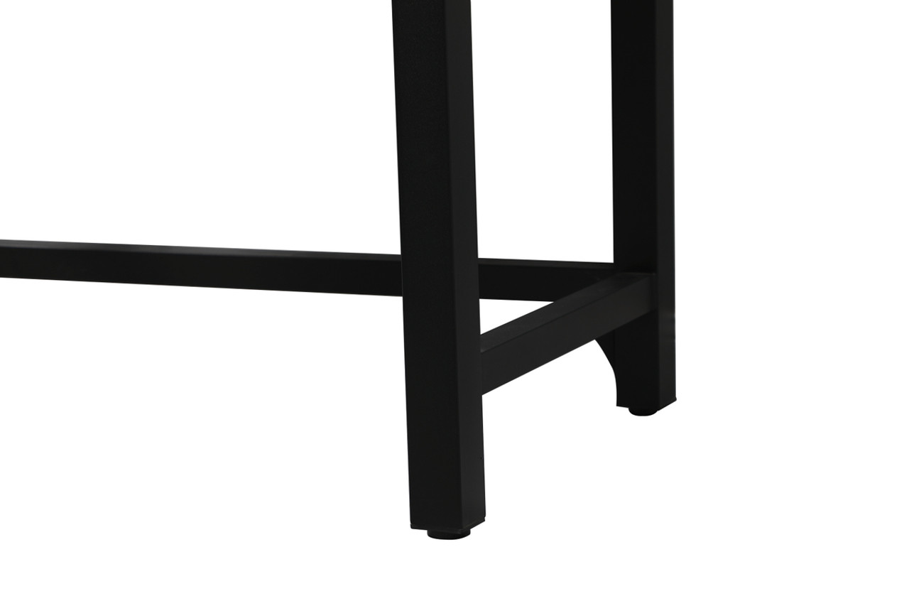 Elegant Kitchen and Bath VF14548BK 48 inch ADA compliant Single bathroom metal vanity in black Elegant Kitchen and Bath VF14548BK 48 inch ADA compliant Single bathroom metal vanity in black