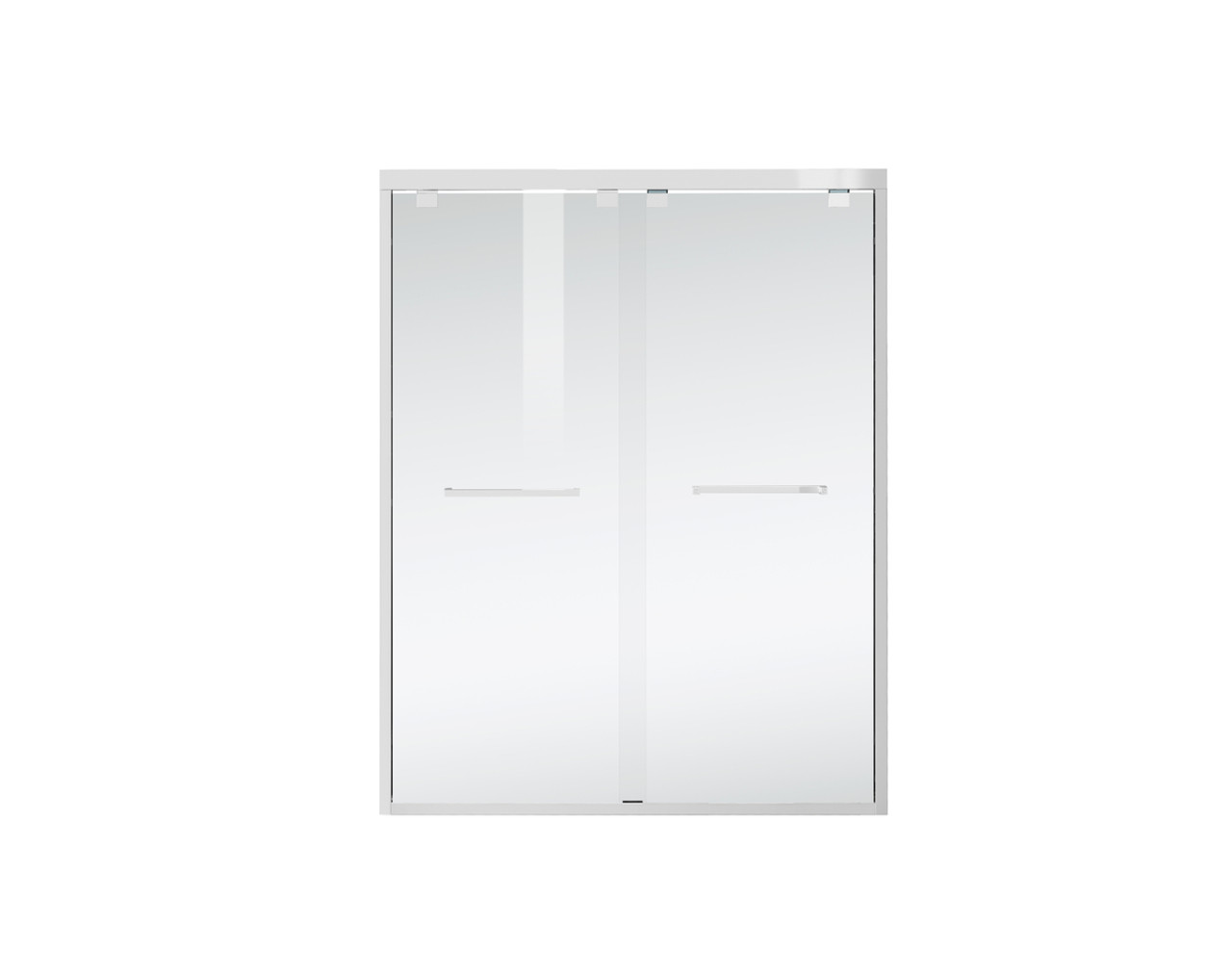 Elegant Kitchen and Bath SD303-6076PCH Semi-frameless shower door 60 x 76 Polished Chrome