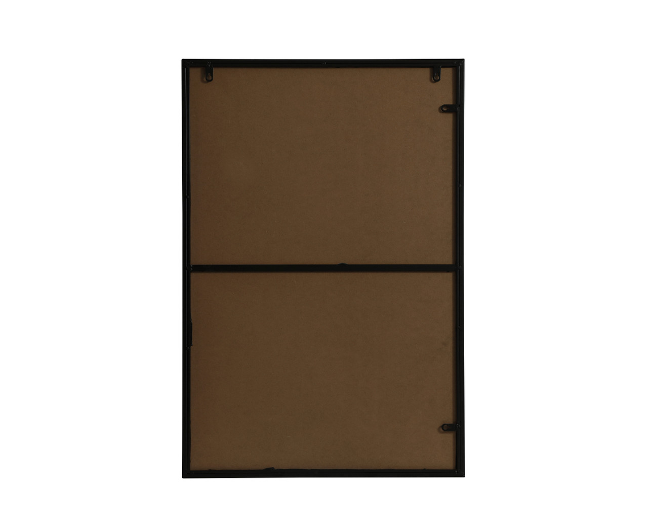 Elegant Decor MR42436BK Metal Frame Rectangle Mirror 24x36 Inch in Black Elegant Decor MR42436BK Metal Frame Rectangle Mirror 24x36 Inch in Black