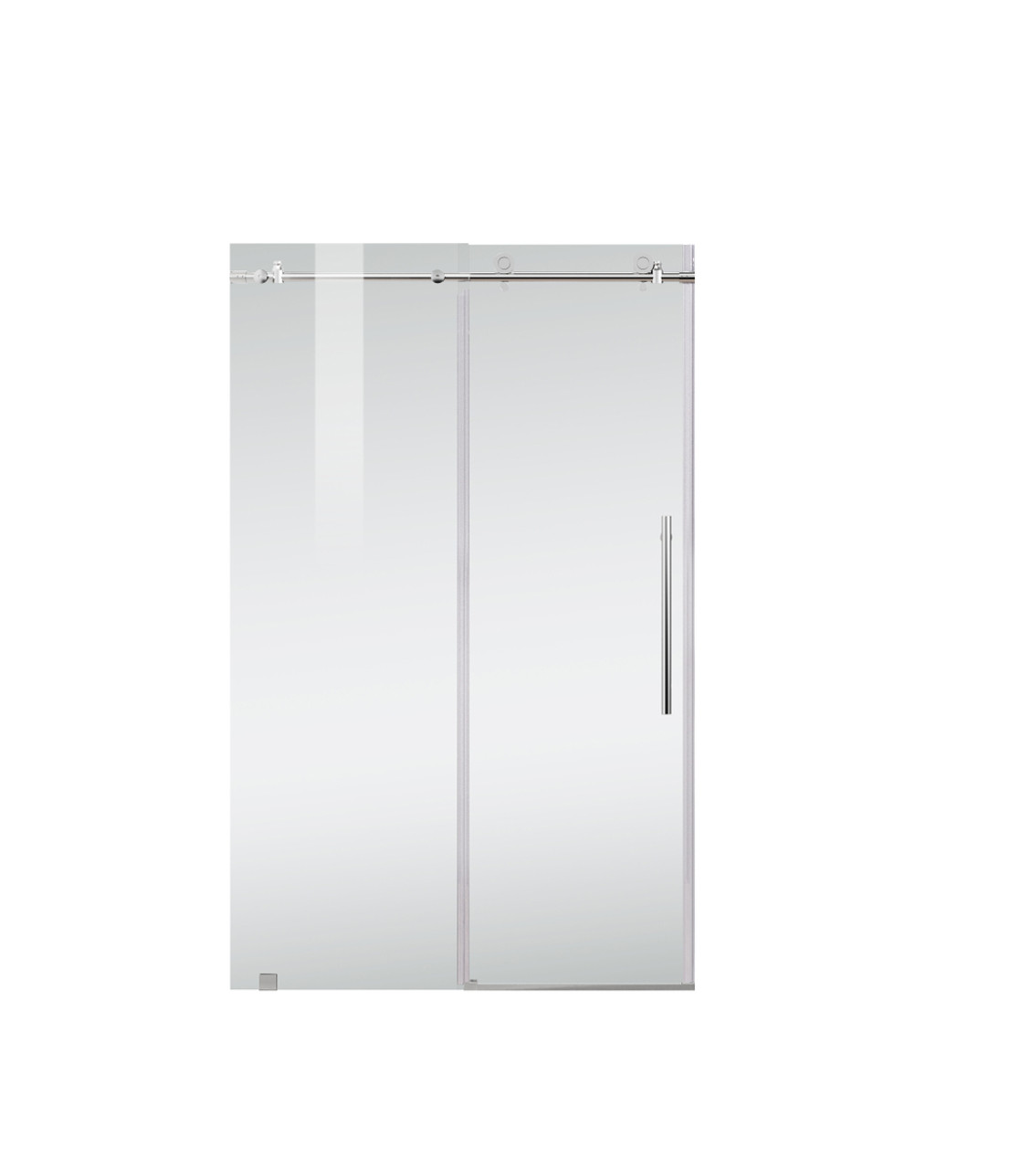 Elegant Kitchen and Bath SD101-4876PCH Frameless shower door 48 x 76 Polished Chrome