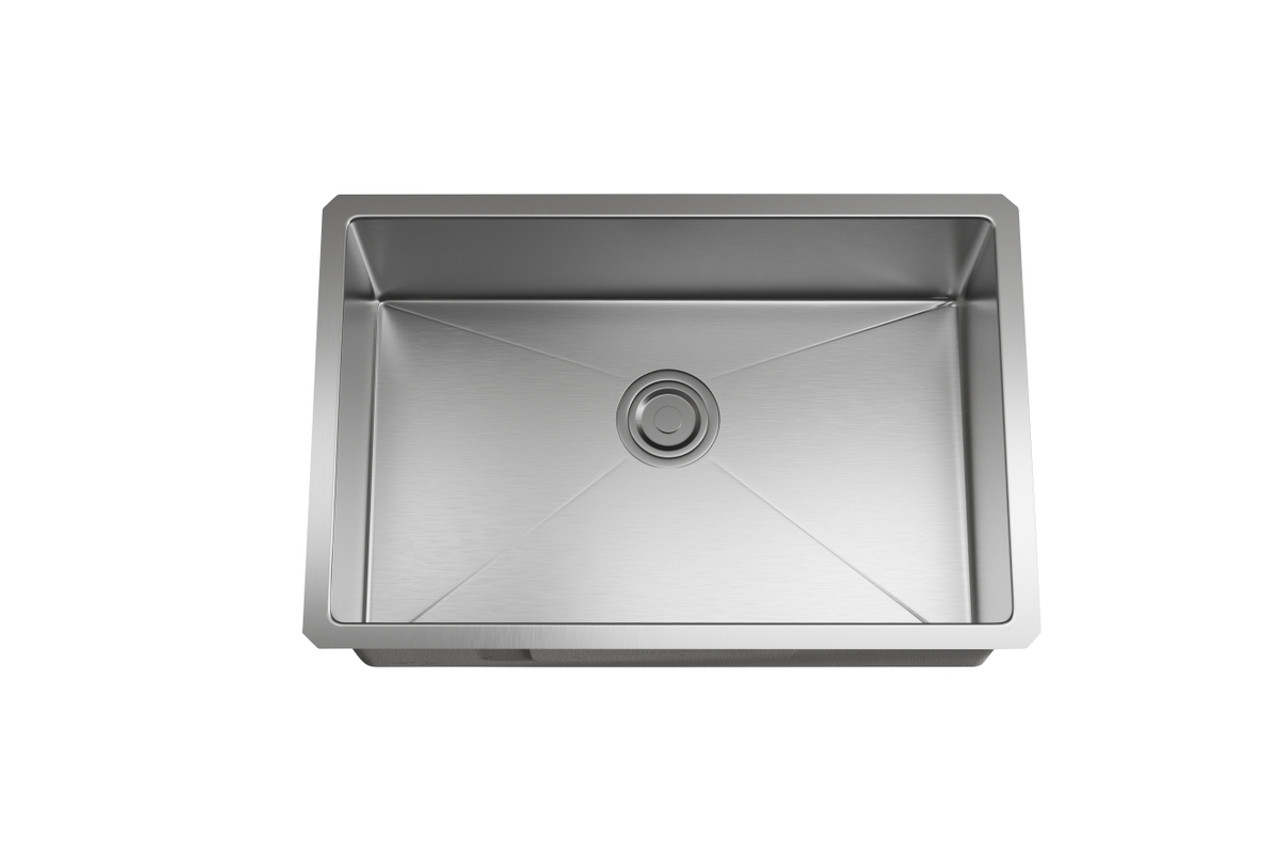 Elegant Kitchen and Bath SK10127 Stainless Steel undermount kitchen sink L27''x W18'' x H10"