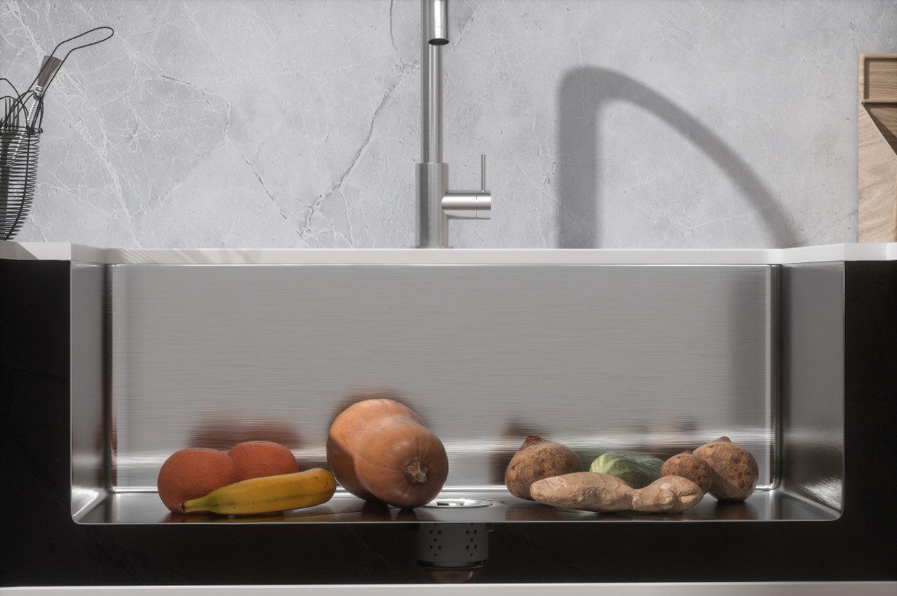 Elegant Kitchen and Bath SK10132 Stainless Steel undermount kitchen sink L32''xW19'' x H10"