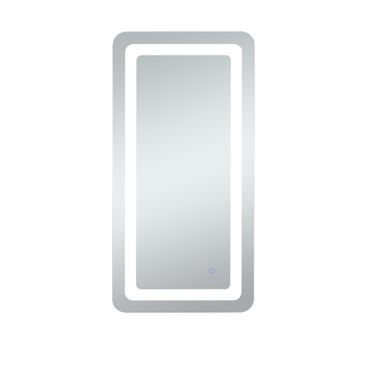 Elegant Decor MRE32740 Genesis 27in x 40in soft edge LED mirror