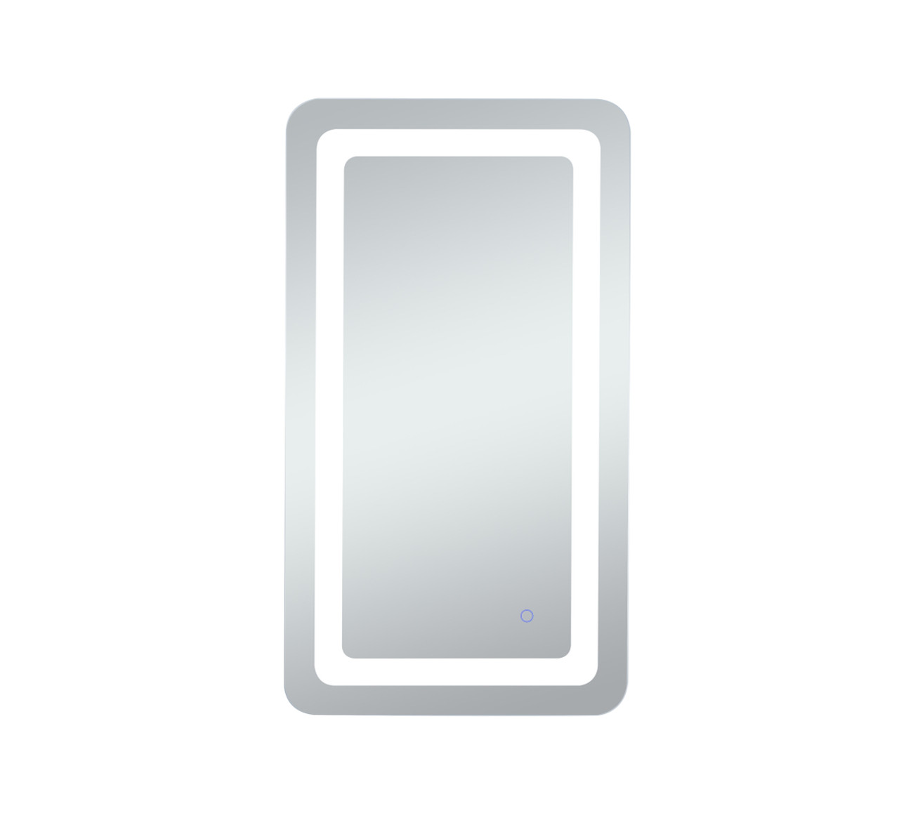 Elegant Decor MRE32436 Genesis 24in x 36in soft edge LED mirror