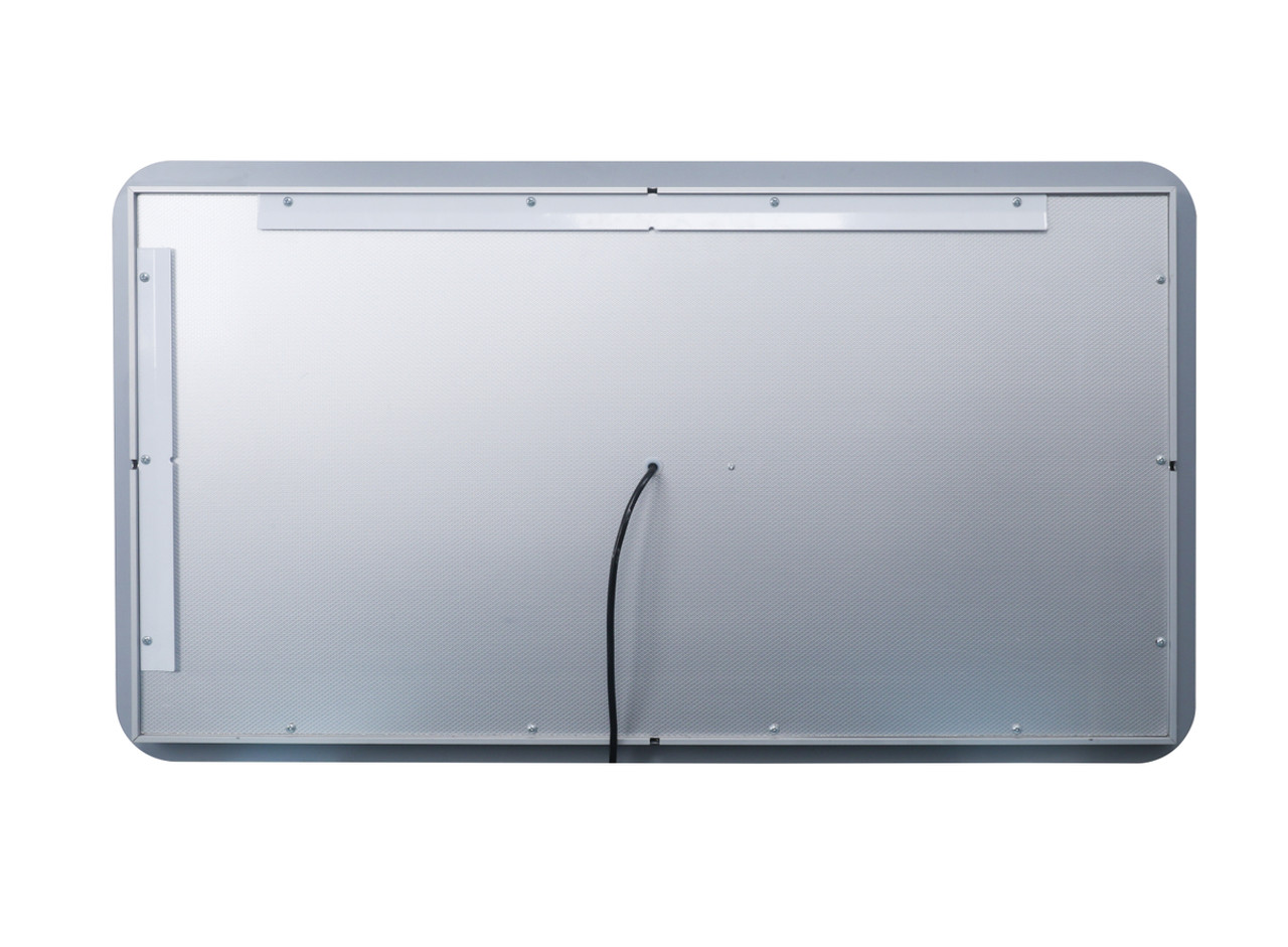 Elegant Decor MRE32436 Genesis 24in x 36in soft edge LED mirror