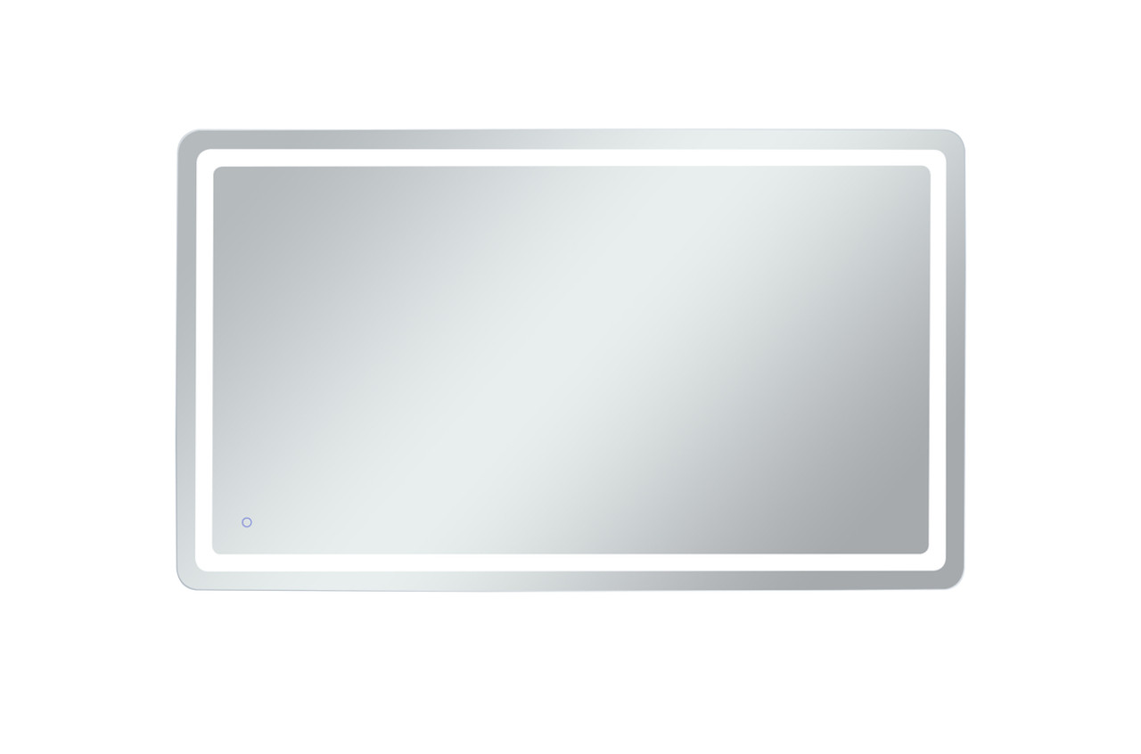 Elegant Decor MRE34272 Genesis 42in x 72in soft edge LED mirror