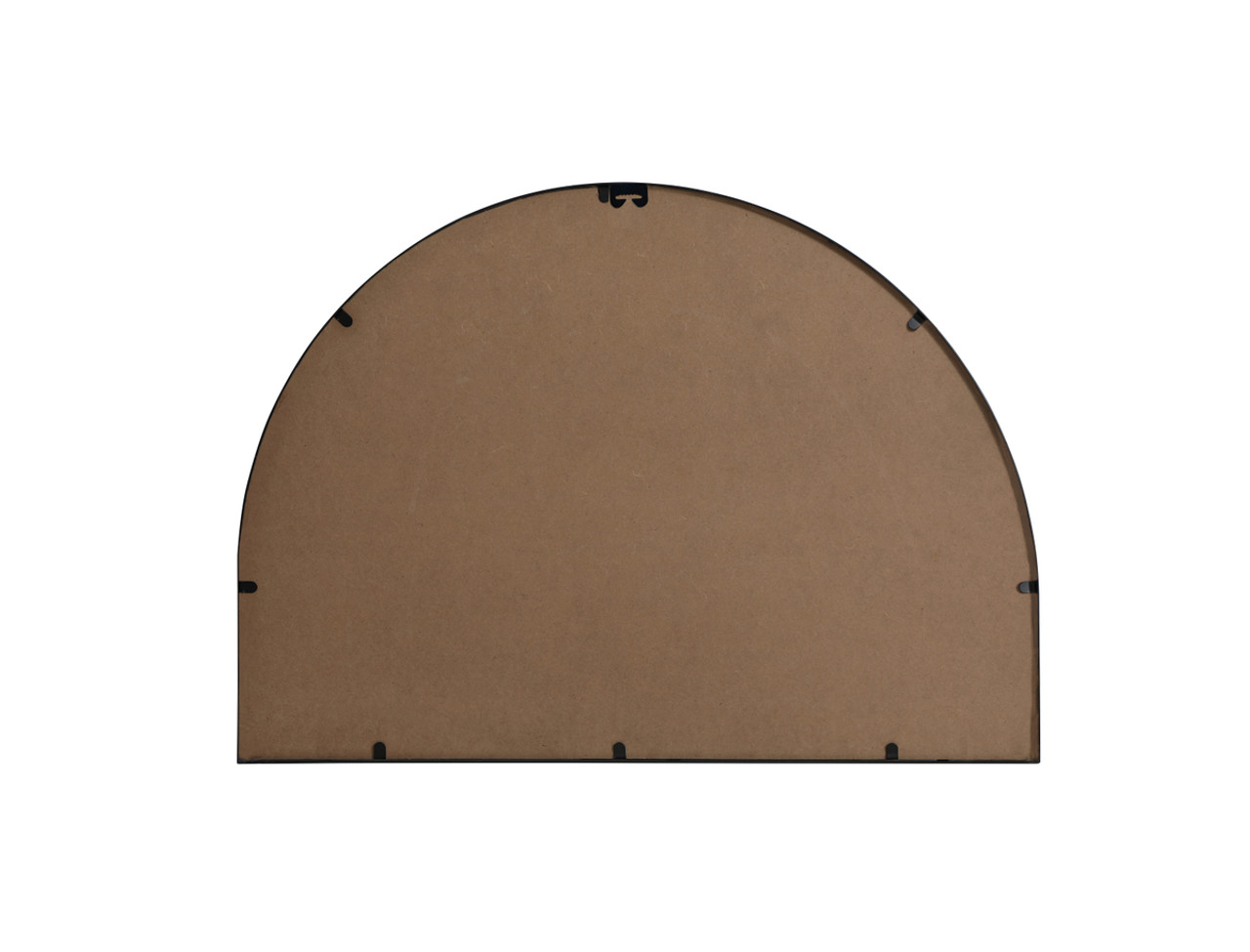 Elegant Decor MR1A3324BLK Metal Frame Arch Mirror 33x24 Inch in Black Elegant Decor MR1A3324BLK Metal Frame Arch Mirror 33x24 Inch in Black