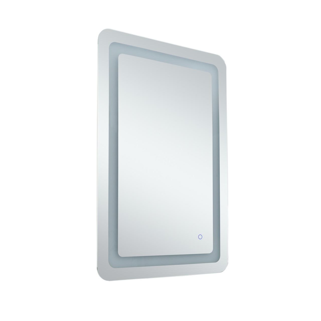 Elegant Decor MRE31830 Genesis 18in x 30in soft edge LED mirror
