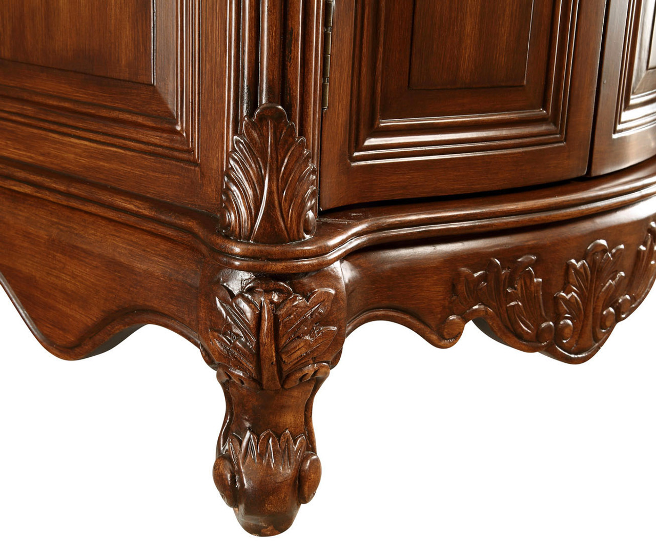 Elegant Kitchen and Bath VF-1007-VW 27 inch Single Bathroom vanity in Brown with ivory white engineered marble Elegant Kitchen and Bath VF-1007-VW 27 inch Single Bathroom vanity in Brown with ivory white engineered marble