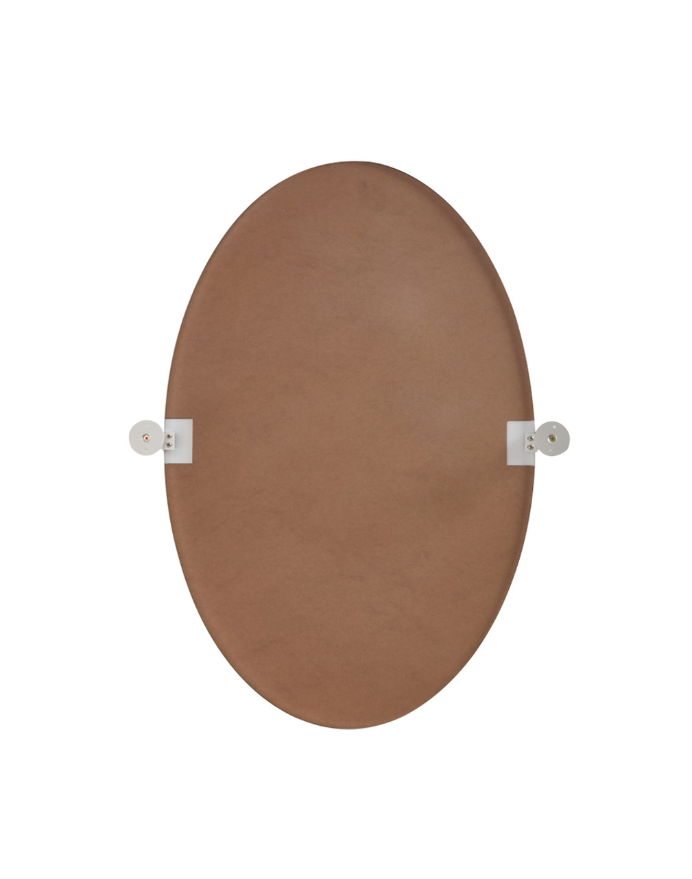 Elegant Décor MR6C2132GD Oval pivot mirror 21x32 inch in gold