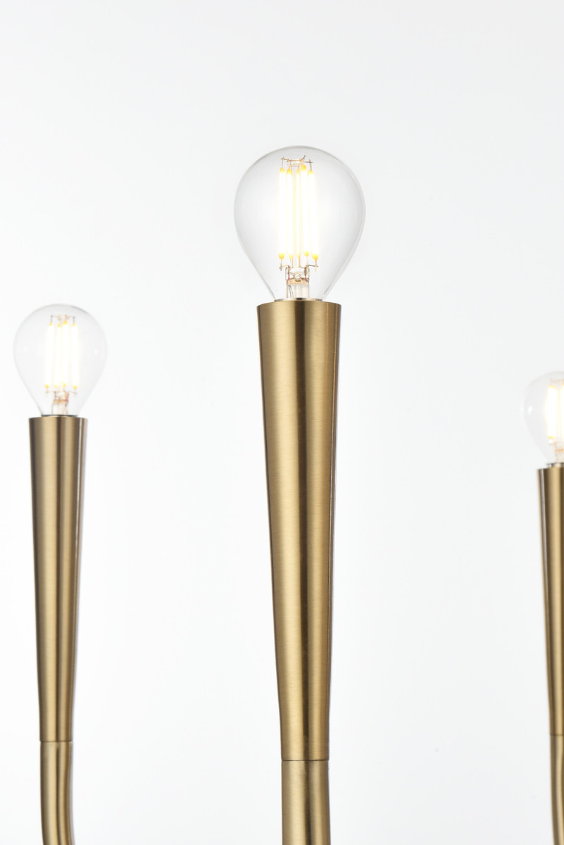 Living District LD722D30SG Layne 30 inch chandelier in Gold