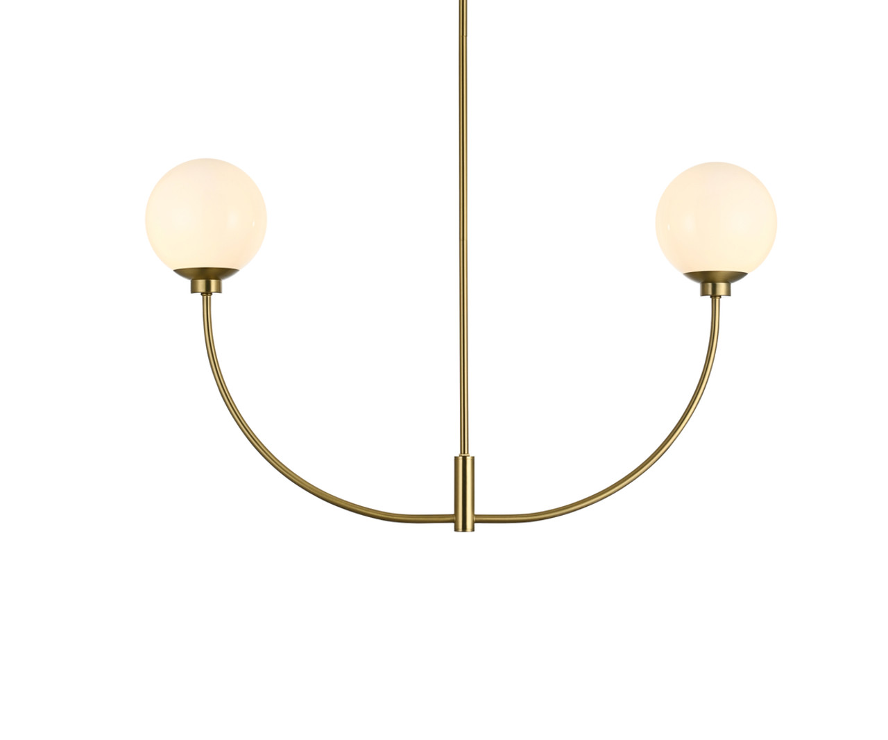 Living District LD816D36SG Nyomi 36 inch chandelier in Satin Gold