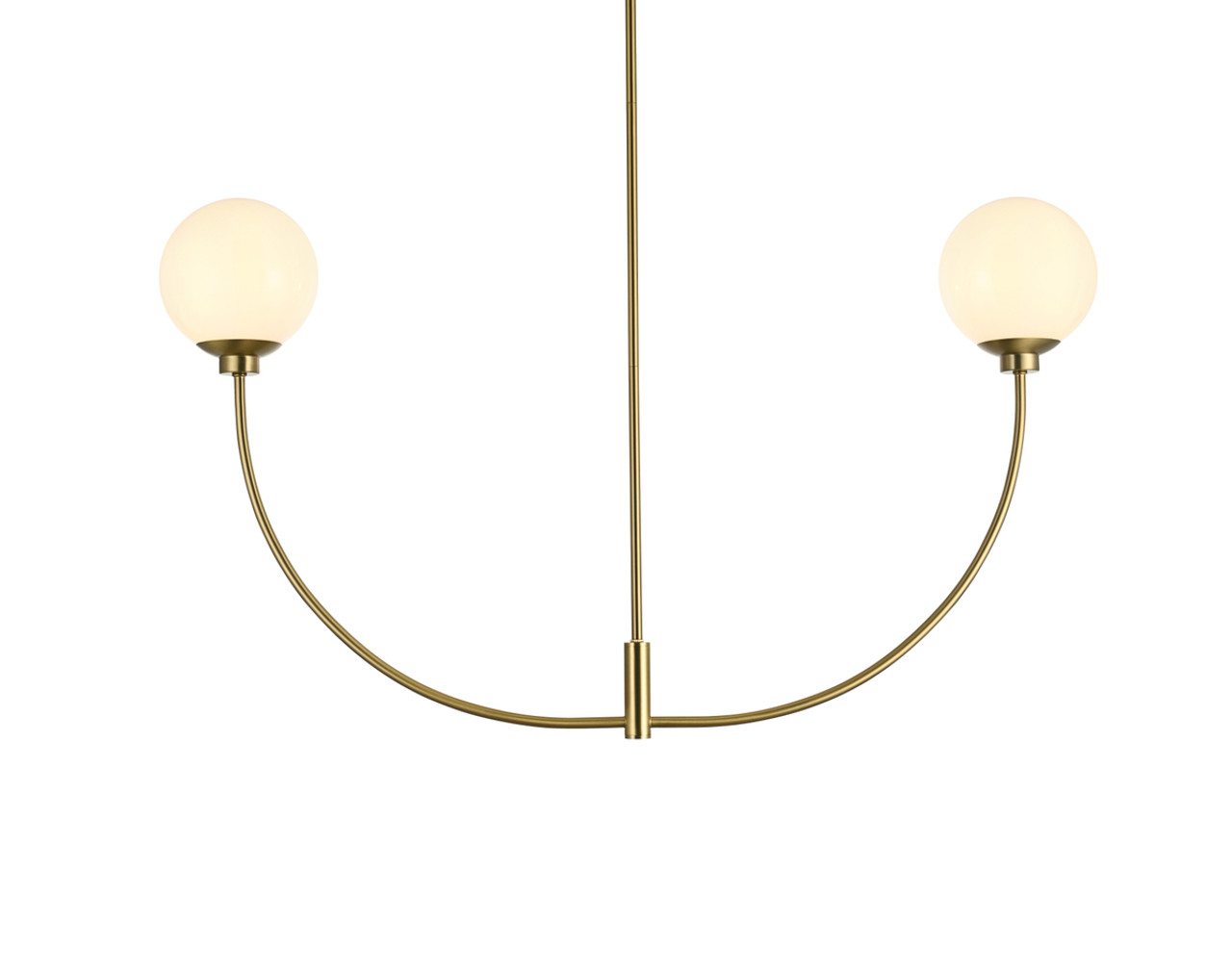 Living District LD816D42SG Nyomi 42 inch chandelier in Satin Gold