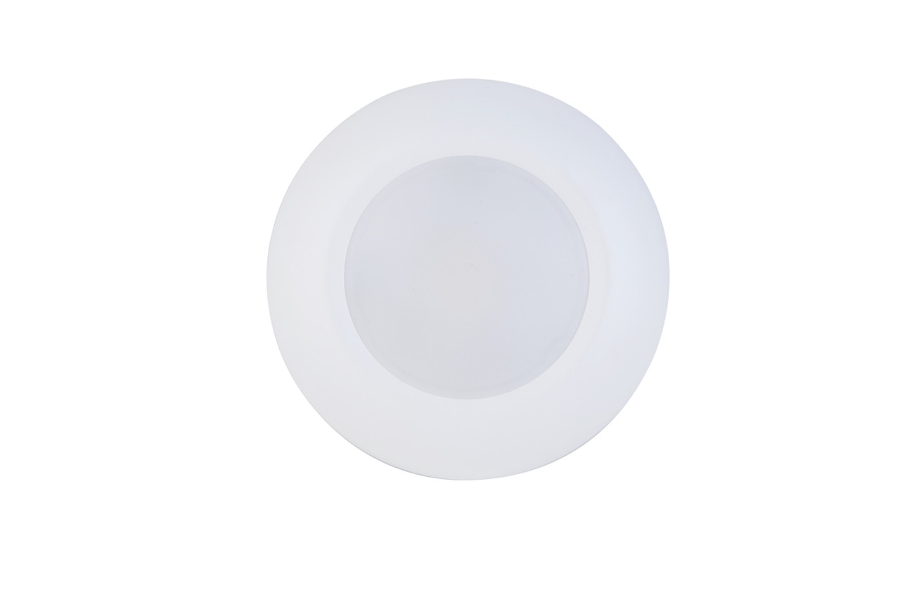 Elitco Lighting R510MKDK-4PK 5 inch 3000K-5000K Selectable 10W 600 lumens disk light in white pack of 4