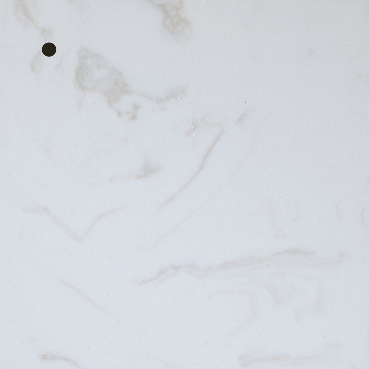 Elegant Kitchen and Bath ST-104 Stone finish sample in Calacatta engineered marble