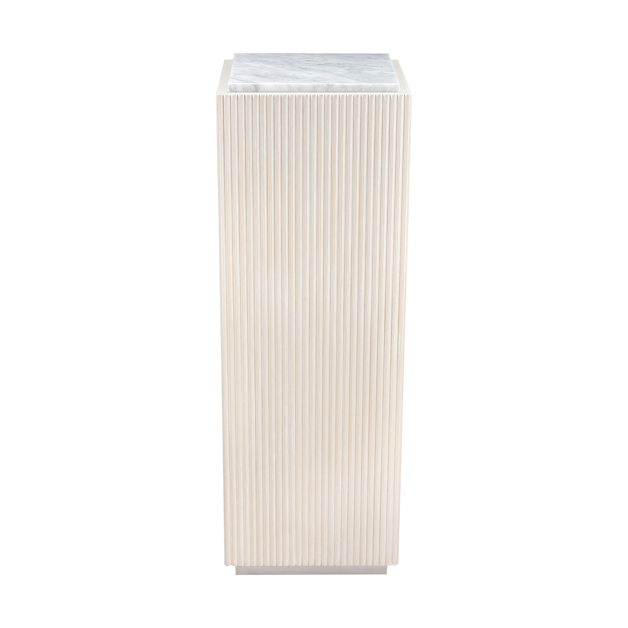 ELK HOME H0017-10807 Tate Pedestal - Whitewash