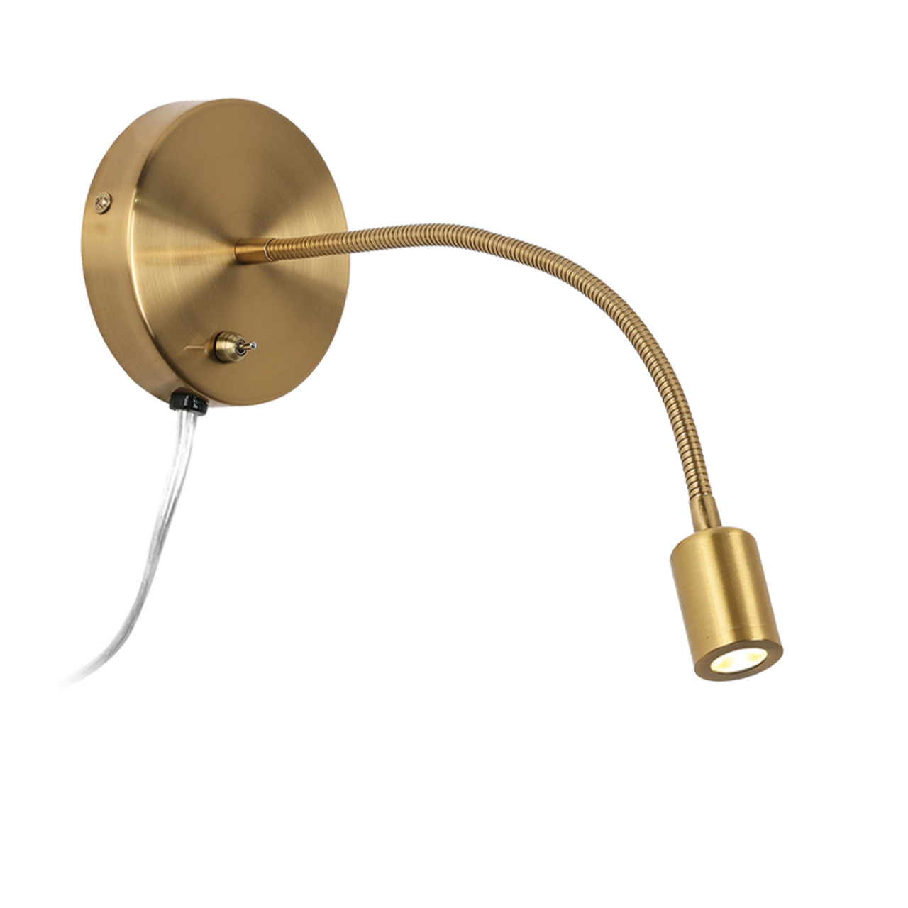 DAINOLITE DLEDW-263-AGB 3W LED Wynne Sconce Aged Brass
