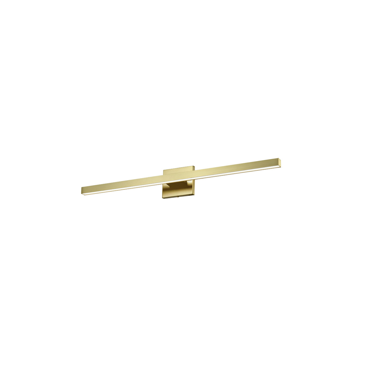 DAINOLITE ARL-418LEDW-AGB 18W LED Age Brass Arandel Vanity