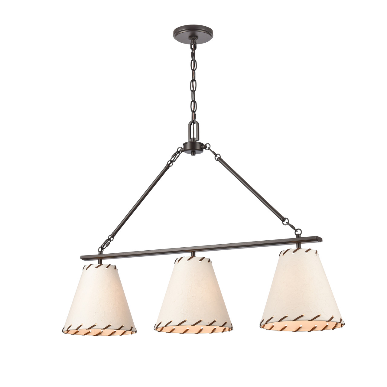 ELK HOME 90272/3 Marion 36'' Wide 3-Light Chandelier - Oil Rubbed Bronze