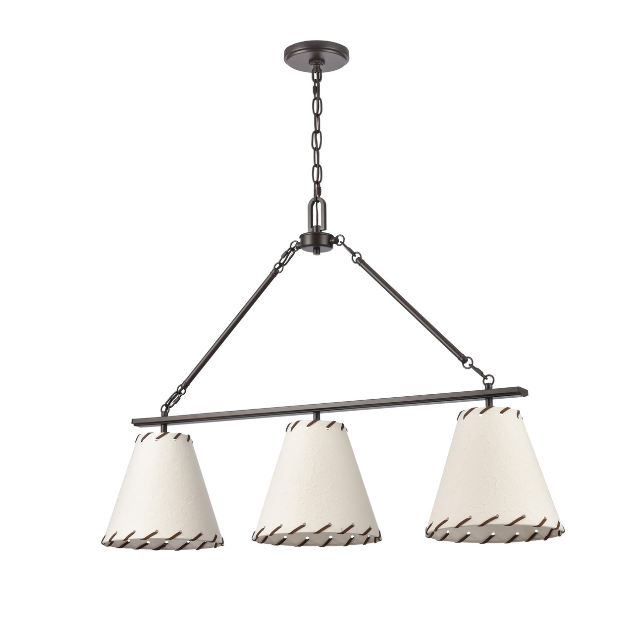 ELK HOME 90272/3 Marion 36'' Wide 3-Light Chandelier - Oil Rubbed Bronze