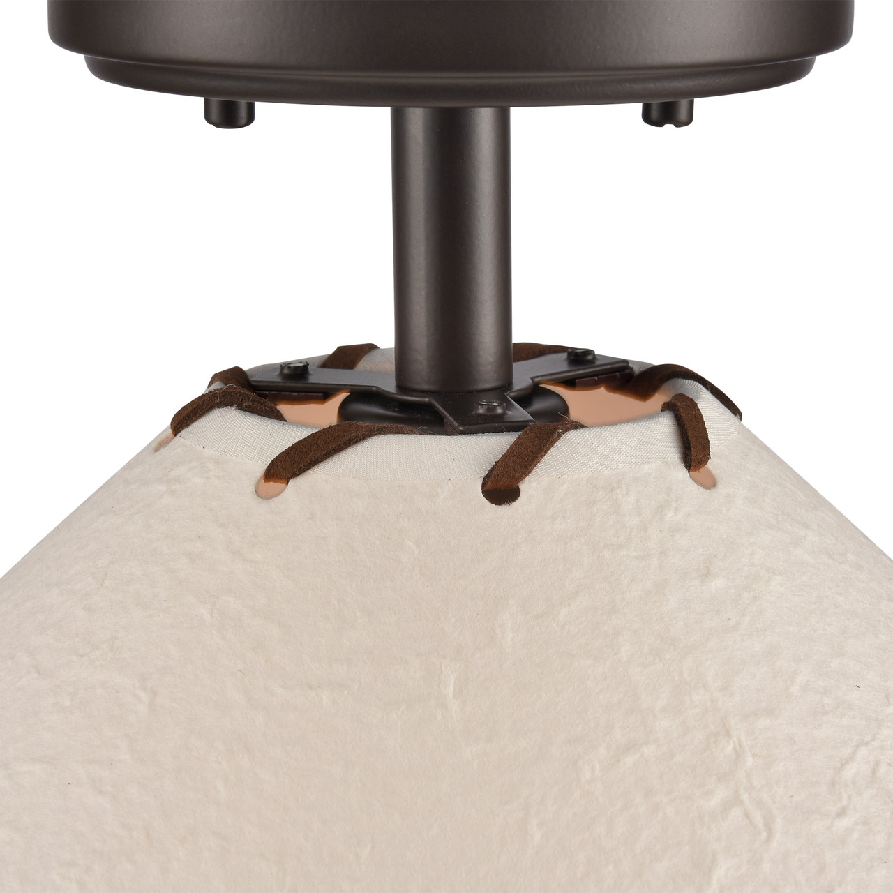 ELK HOME 90270/1 Marion 14'' Wide 1-Light Semi Flush Mount - Oil Rubbed Bronze