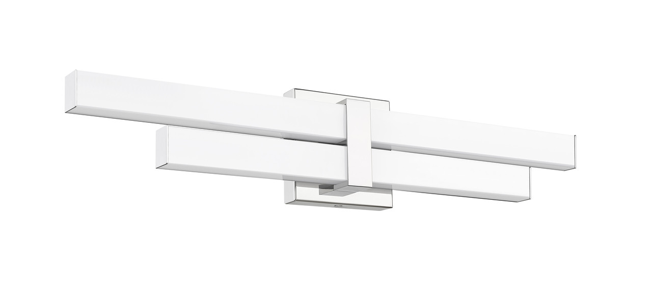 Z-LITE 1008-25W-CH-LED 2 Light Vanity, Chrome