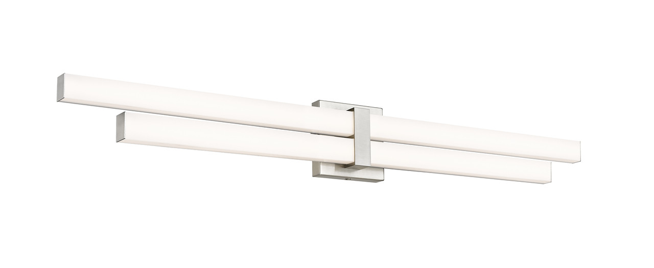 Z-LITE 1008-40W-BN-LED 2 Light Vanity, Brushed Nickel