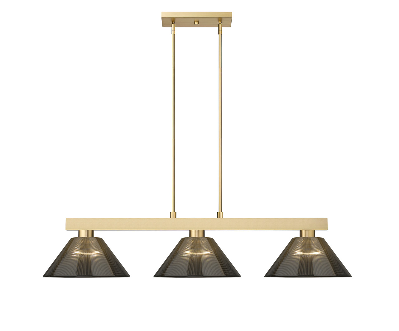 Z-LITE 152MGLD-ARS 3 Light Billiard, Modern Gold Z-LITE 152MGLD-ARS 3 Light Billiard, Modern Gold