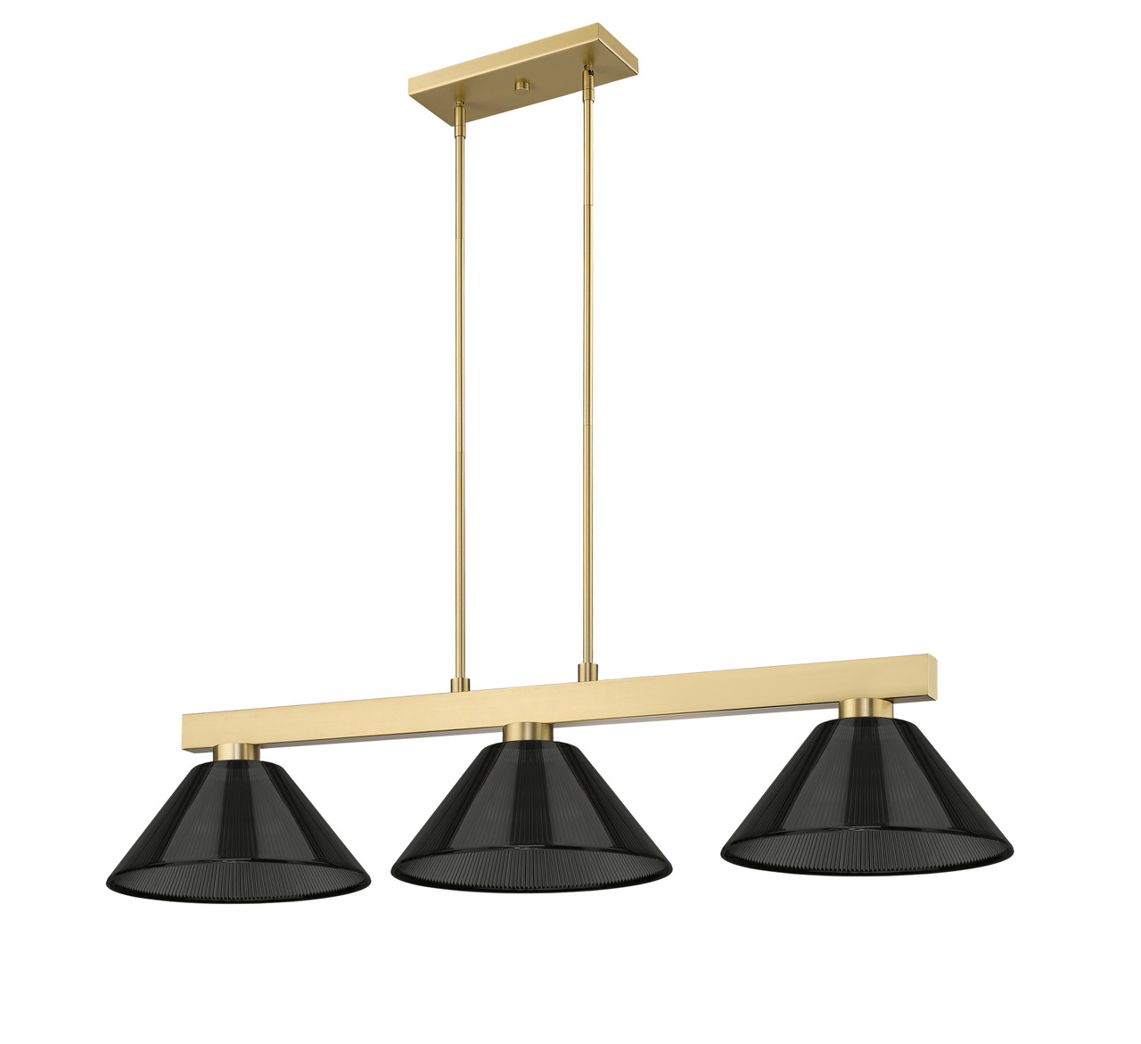 Z-LITE 152MGLD-ARS 3 Light Billiard, Modern Gold Z-LITE 152MGLD-ARS 3 Light Billiard, Modern Gold