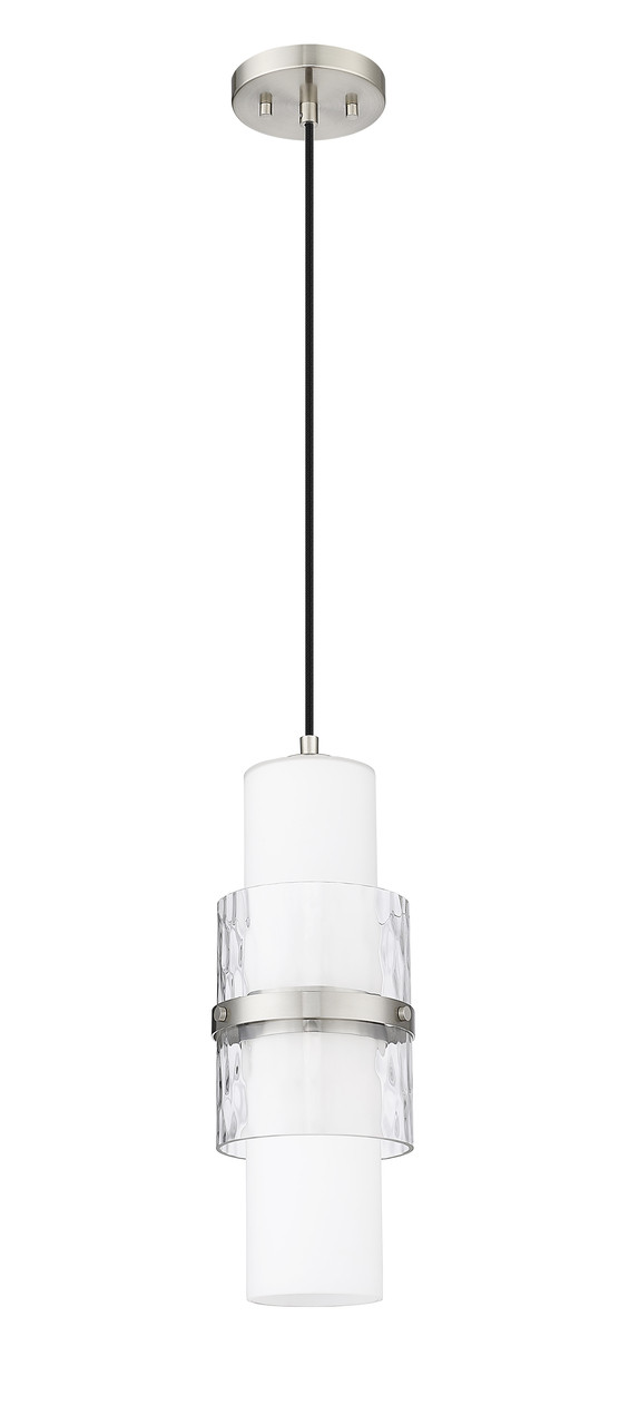 Z-LITE 1946P-BN 1 Light Pendant, Brushed Nickel