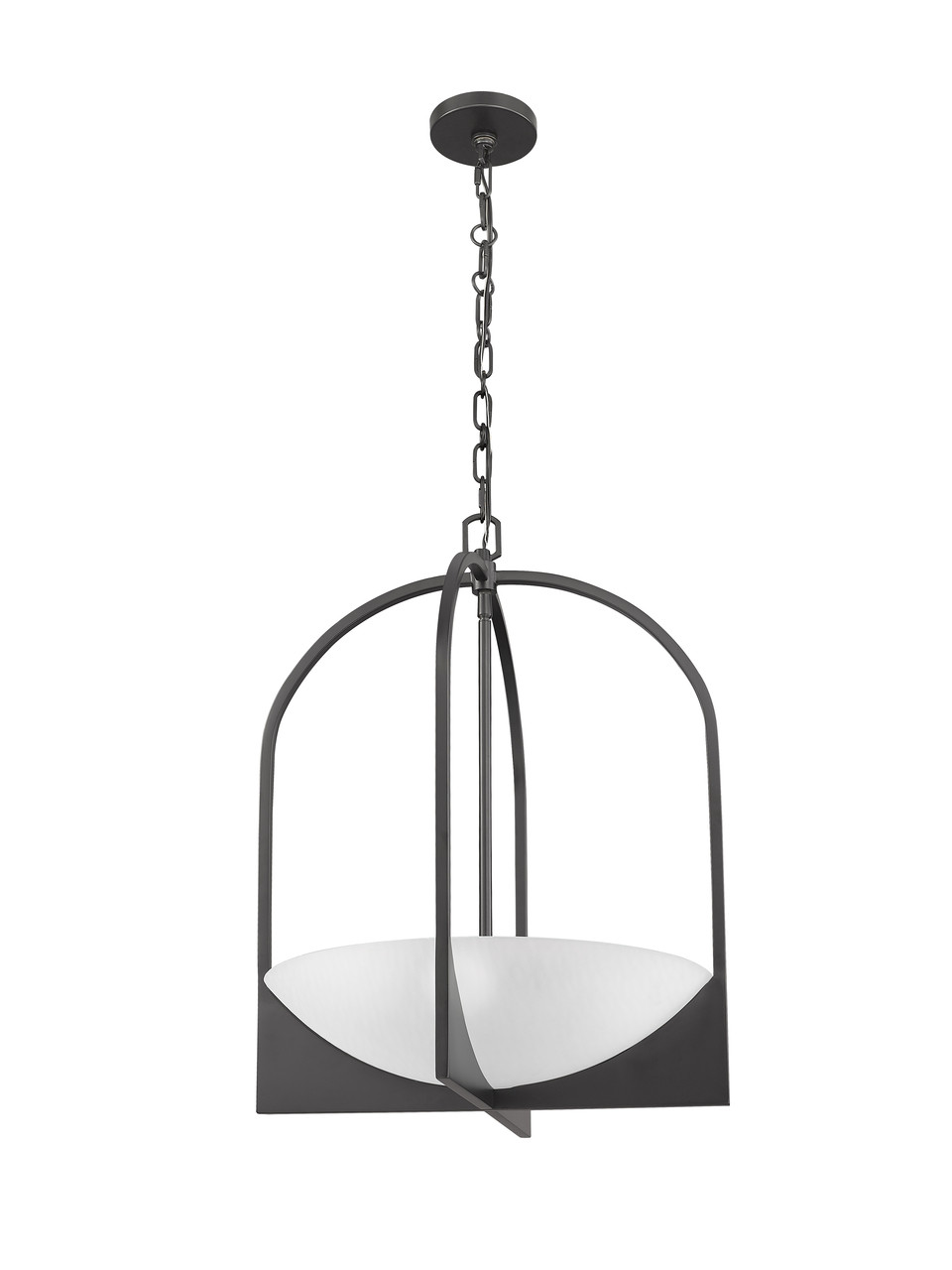 Z-LITE 1947-24MB 4 Light Pendant, Matte Black