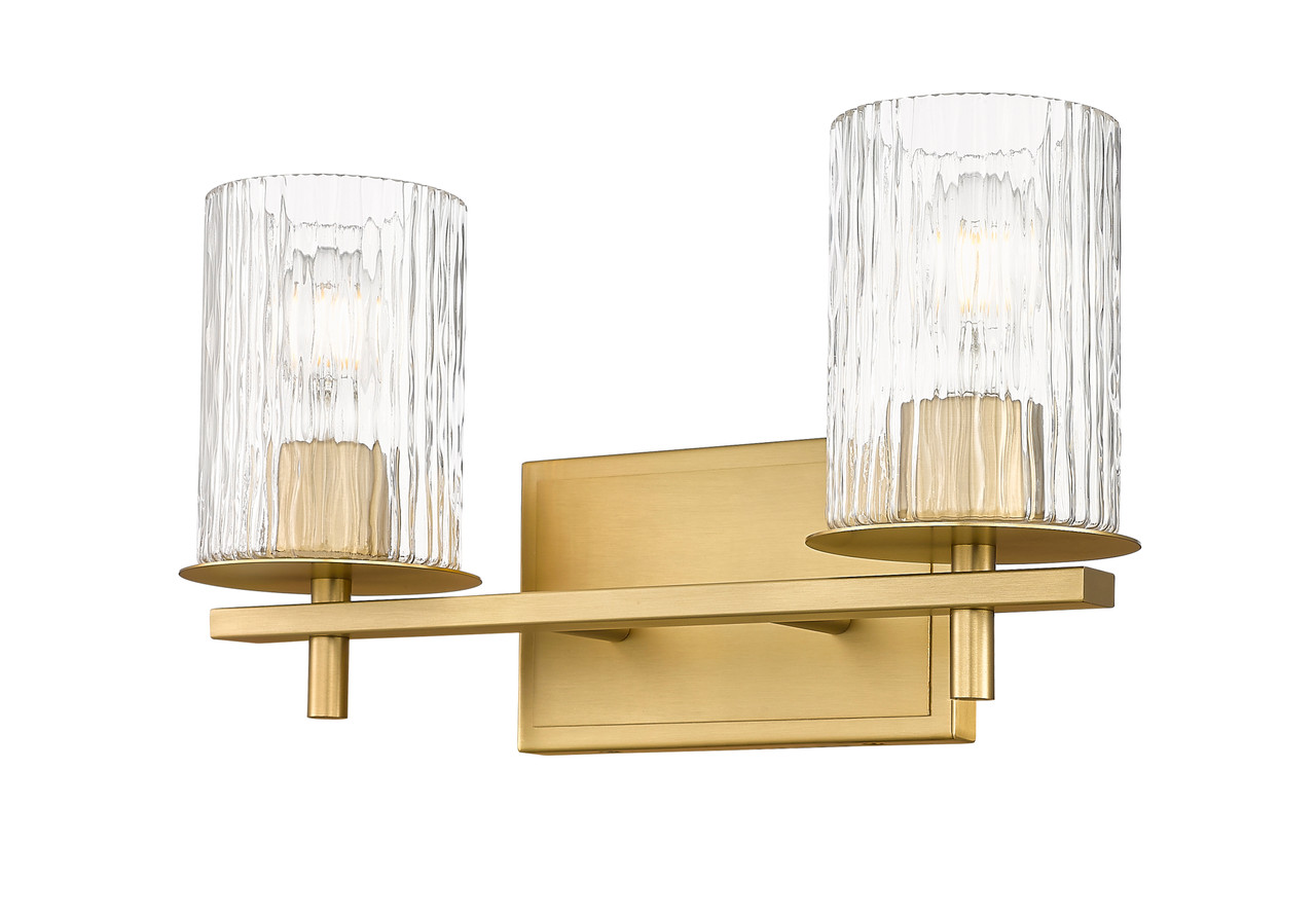 Z-LITE 1949-2V-MGLD 2 Light Vanity, Modern Gold