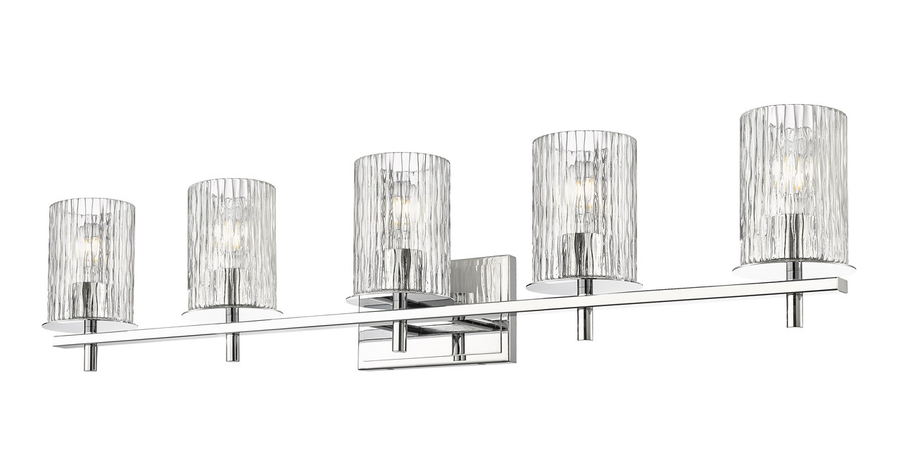 Z-LITE 1949-5V-CH 5 Light Vanity, Chrome