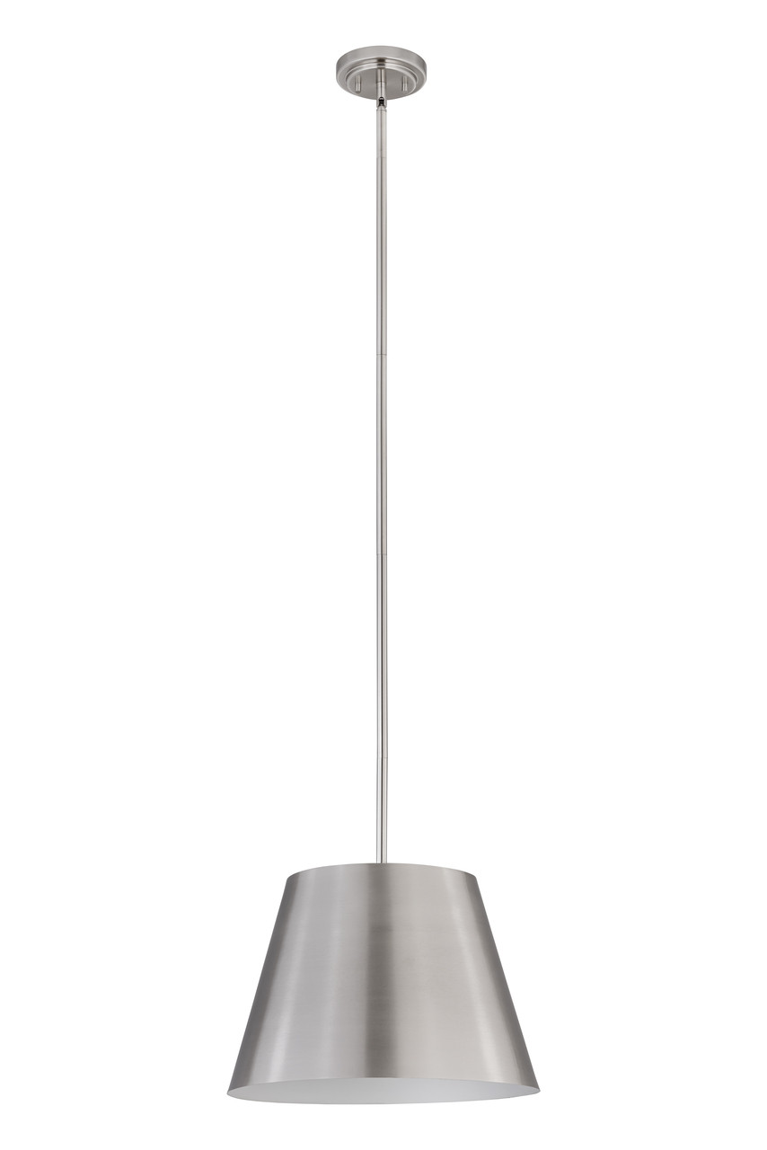 Z-LITE 2307-18BN 1 Light Pendant, Brushed Nickel