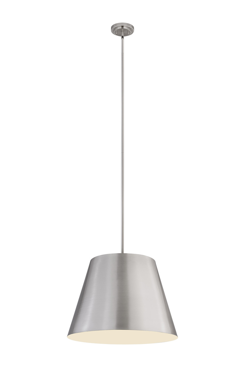 Z-LITE 2307-24BN 1 Light Pendant, Brushed Nickel