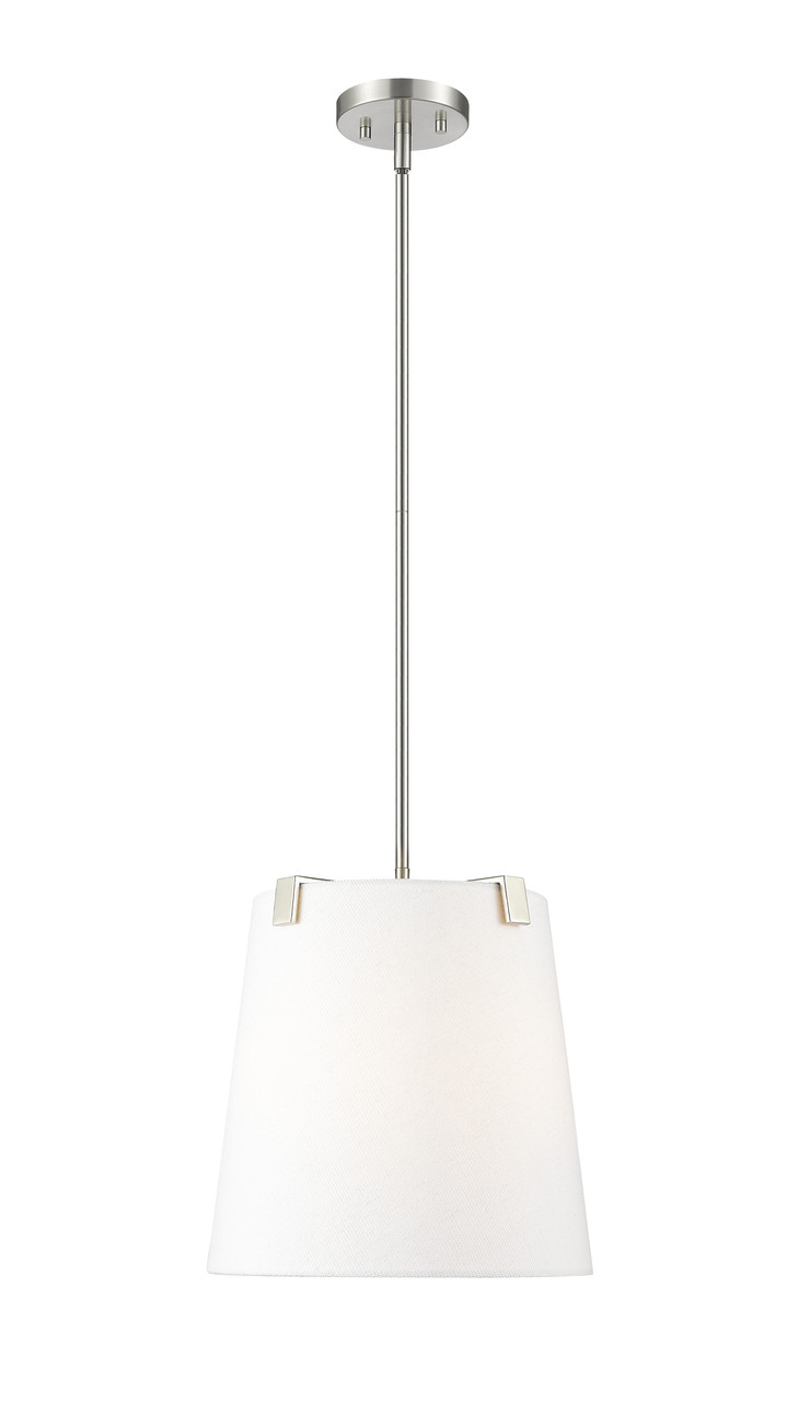 Z-LITE 3501P13-BN 3 Light Pendant, Brushed Nickel