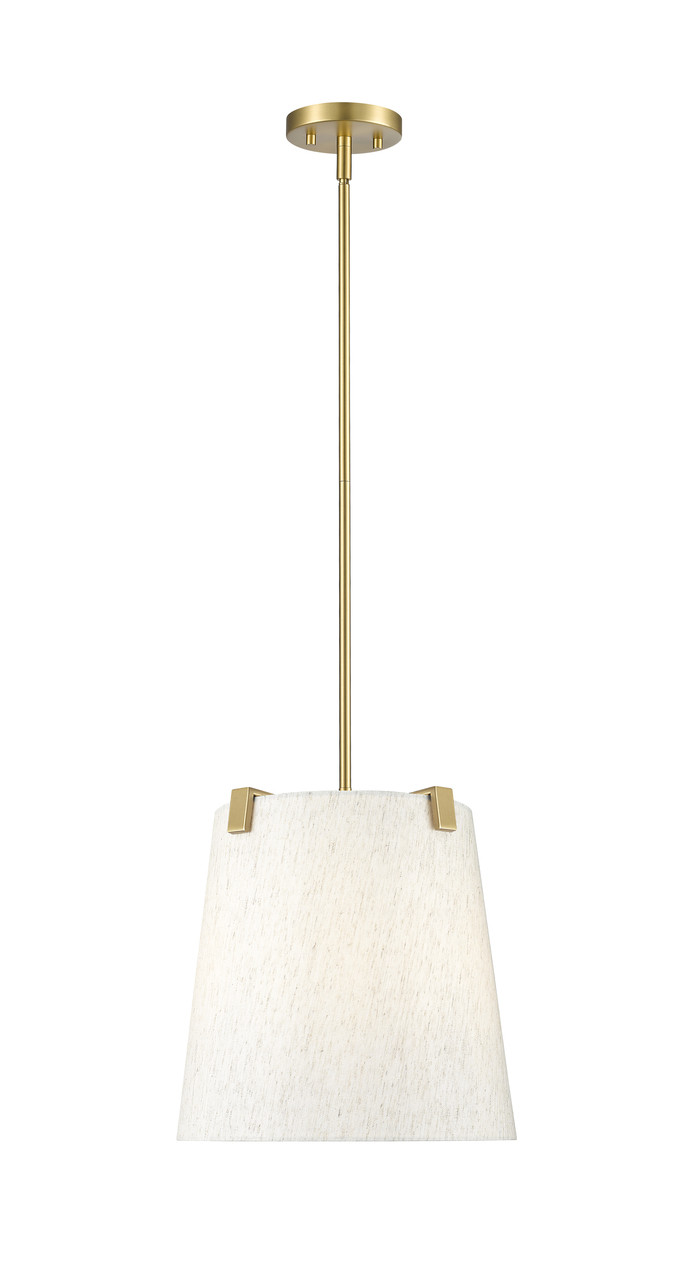 Z-LITE 3502P13-MGLD 3 Light Pendant, Modern Gold