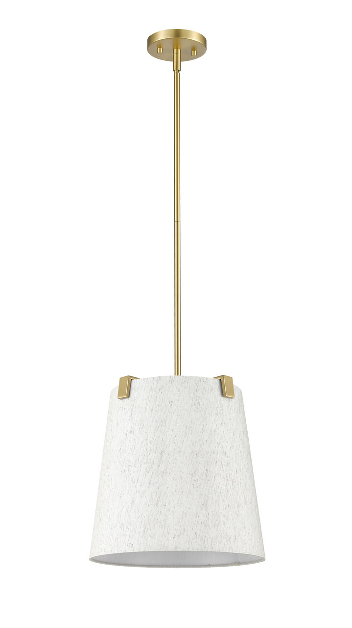 Z-LITE 3502P13-MGLD 3 Light Pendant, Modern Gold
