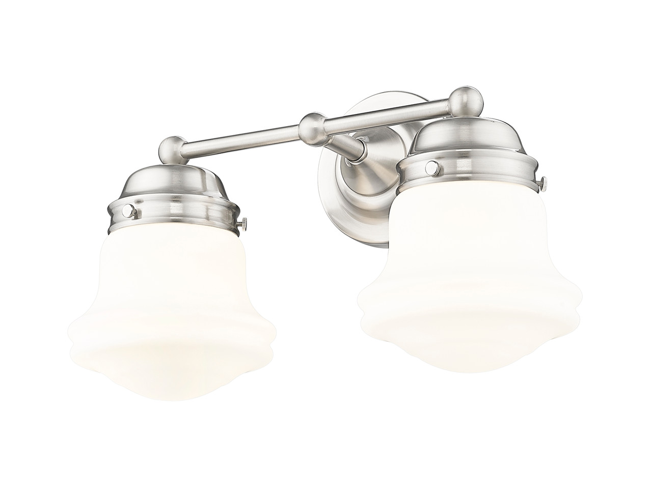 Z-LITE 735-2V-BN 2 Light Vanity, Brushed Nickel